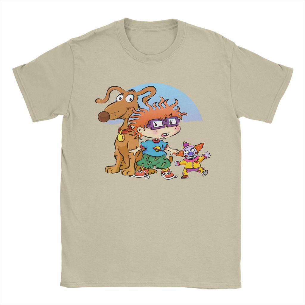 Streetwear T Shirt Summer Anime Rrugrat Fashion Tshirts The Red Head Baby 100 Cotton Tshirt For Unisex Y2k Classic Short Sleeve
