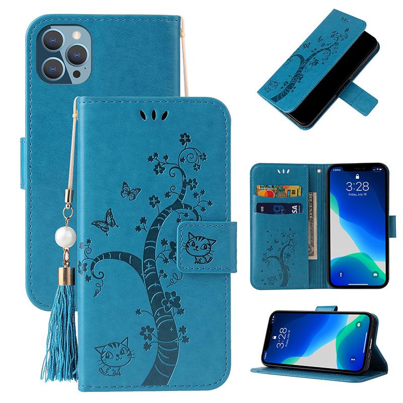 Applicable To Apple Flip iPhone 13 Pro Magnetic Embossing, Mobile Phone Case Samsung A13 Xiaomi, Mobile Phone Case