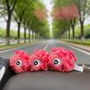 Glücklicher Roter Koi-Fisch Plüsch Schlüsselanhänger Weiche Cartoon Karpfen Puppe Tasche Anhänger Niedliches Auto Rucksack Zubehör Geschenk für Mädchen