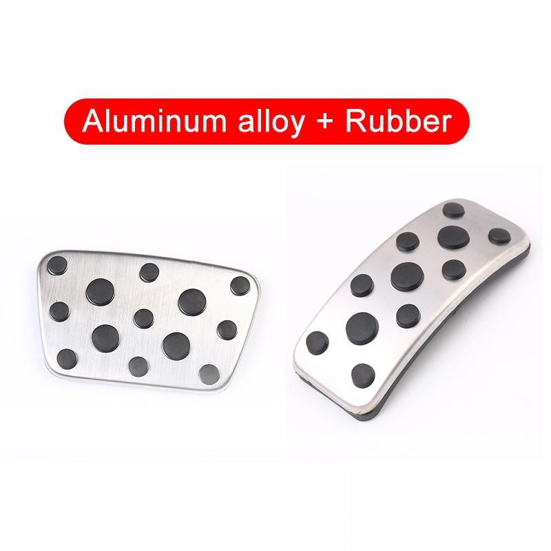 For Toyota Camry XV40 XV50 XV70 2006-2020 2021 2022 2023 2024 Car Accelerator Gas Brake Pedals Footrest Pedal Non Slip Pad Cover