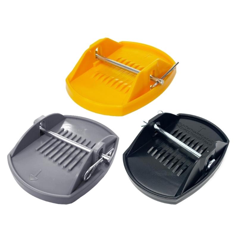 4Pcs Almofadas estabilizadoras de pernas com pinos para terrenos irregulares, estabilidade aprimorada e posicionamento seguro no solo