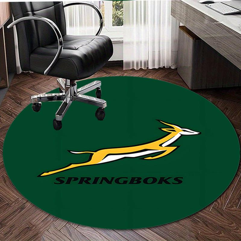 1 Stück Fußballmannschaft (59) Design Bedruckter Bereich Runder Teppich für Schlafzimmer Wohnzimmer Heimdekoration Teppiche Matte Rutschfeste Matte Teppich für das Bett