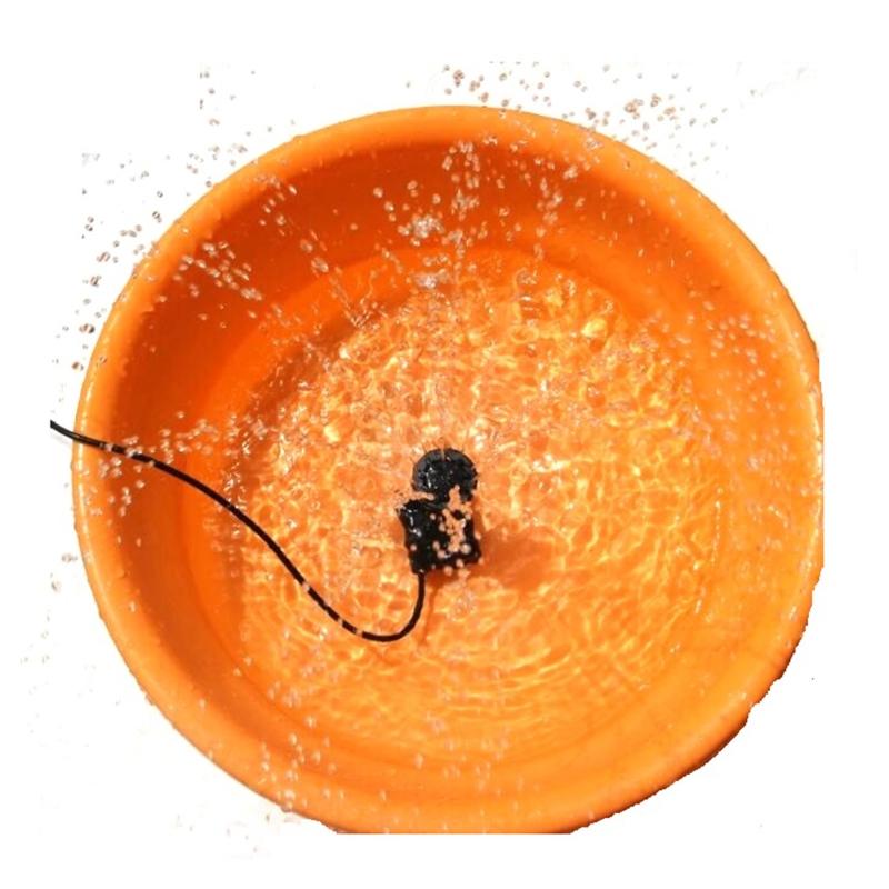 Słoneczna Fontanna do Kąpieli dla Ptaków Pompa Powszechnie Stosowany Akwariowy Aerator Tlenowy 2W 6V Zasilana Słońcem Pompa Powietrza do Fontanny