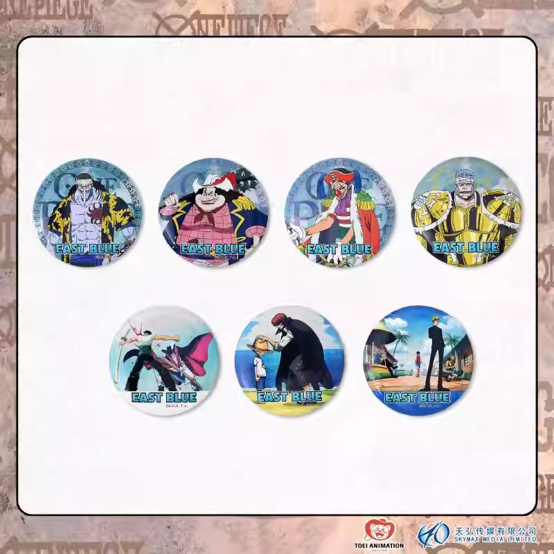 1pc Officially One Piece 1st Series: East Blue Arc Badge Blind Box with Hidden Variant | Anime Collectible | Great Gift Idea