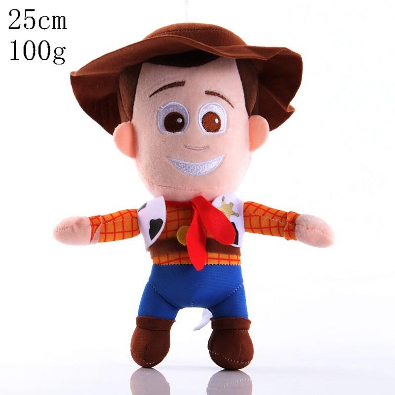 Movie Toy Story 4 Plush Toys 15-25cm Woody & Buzz Lightyear Forky Soft Stuffed Toys Gifts for Kids