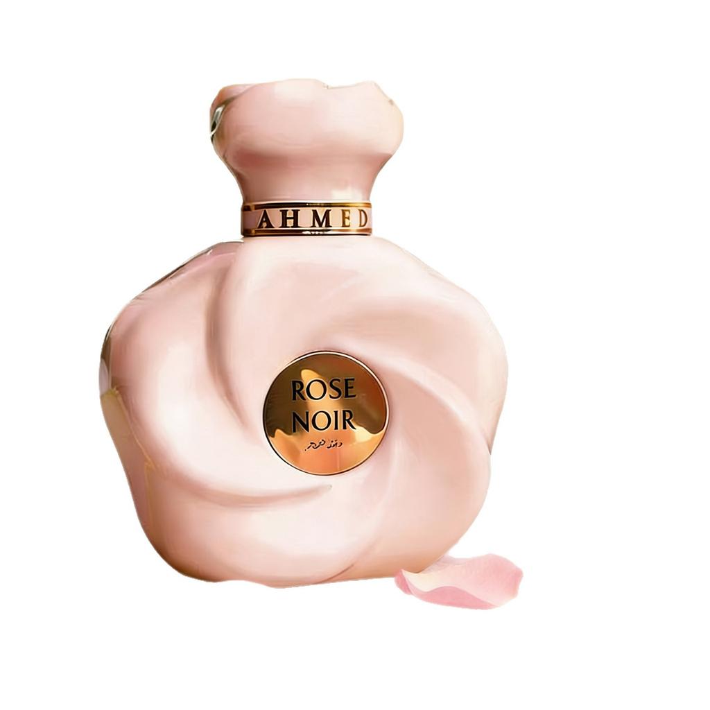Ahmed AI Maghribi ROSE NOIR Perfume for Women, Long Lasting Arabian Rose Noir Fragrance, Rich Oriental Floral Scent, Elegant Perfume, 50ml