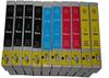 T0715 Compatible Ink Cartridge for Epson T0711 T0712 T0713 T0714 with Epson Stylus SX200 SX215 SX218 SX400 SX415 SX510W