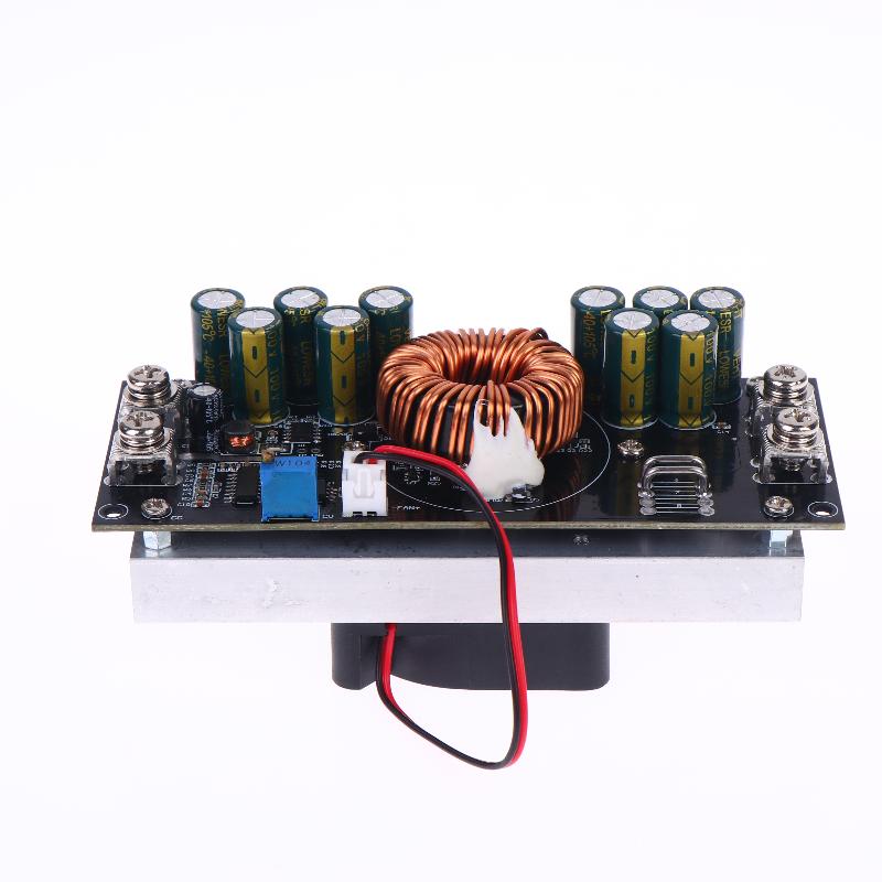 1200W DC-DC Step-down Voltage Converter 15-90V To 2.5-72V Adjustable Regulator Module for Security Monitoring Power
