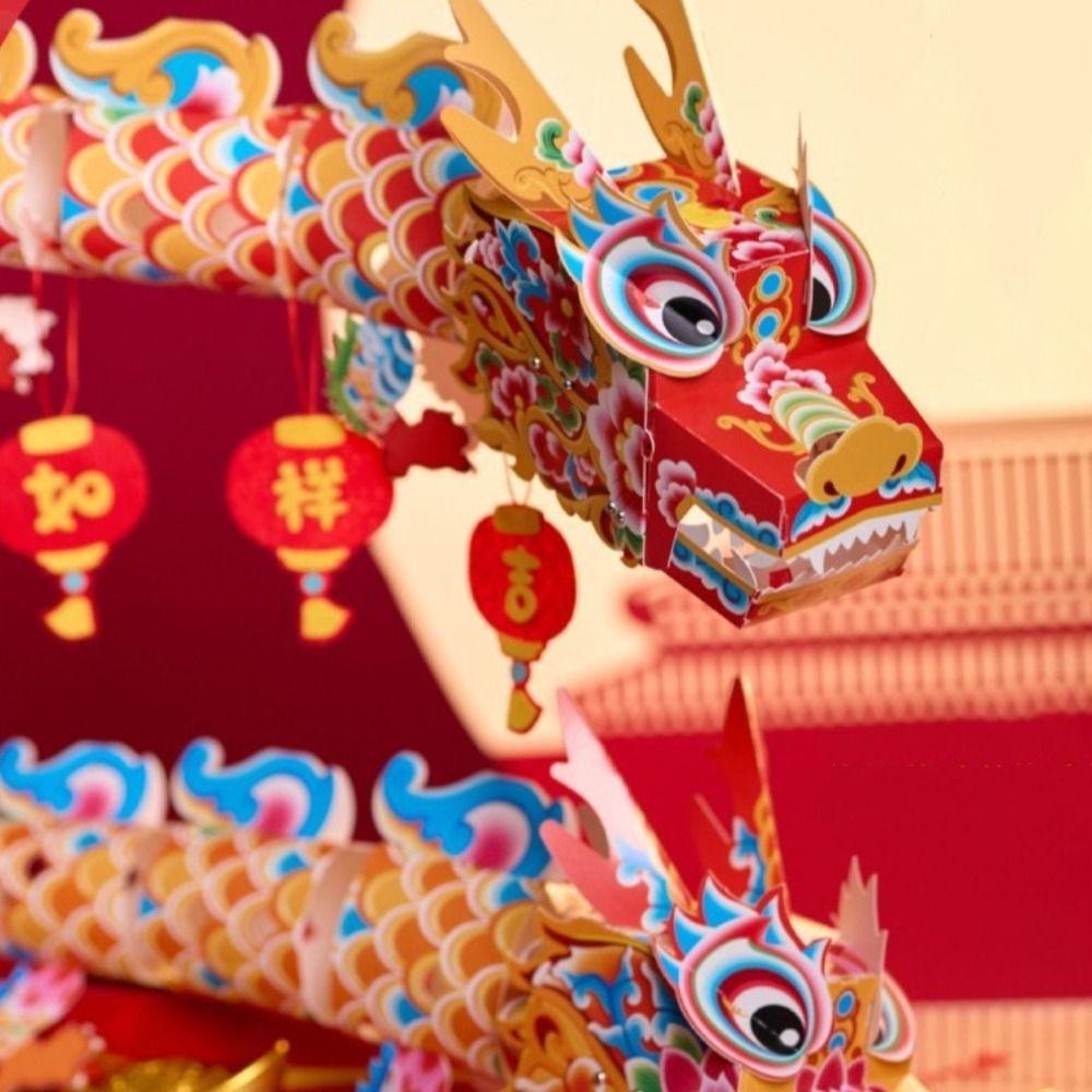 Flying Portable Dragon Lantern Chinese Style Mid-Autumn Festival Lantern  Spring Festival