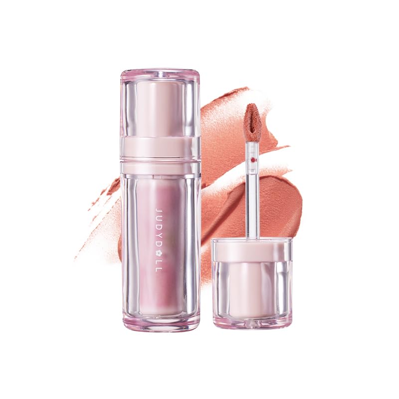 Official Japanese JUDYDOLL Magnetic Soufflé Lip - Matte Lip, Semi-Matte Lip, Fluffy, Blurred Lip, Covers Vertical Lip Lines (#103 Shy Beige)