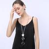 Atmospheric Simple Heart-Shaped Fringed Fashion Women'S High-End Pendant Long Sweater Chain