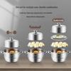 MAXCOOK 34cm 2-Layer 304 Stainless Steel Steamer Pot