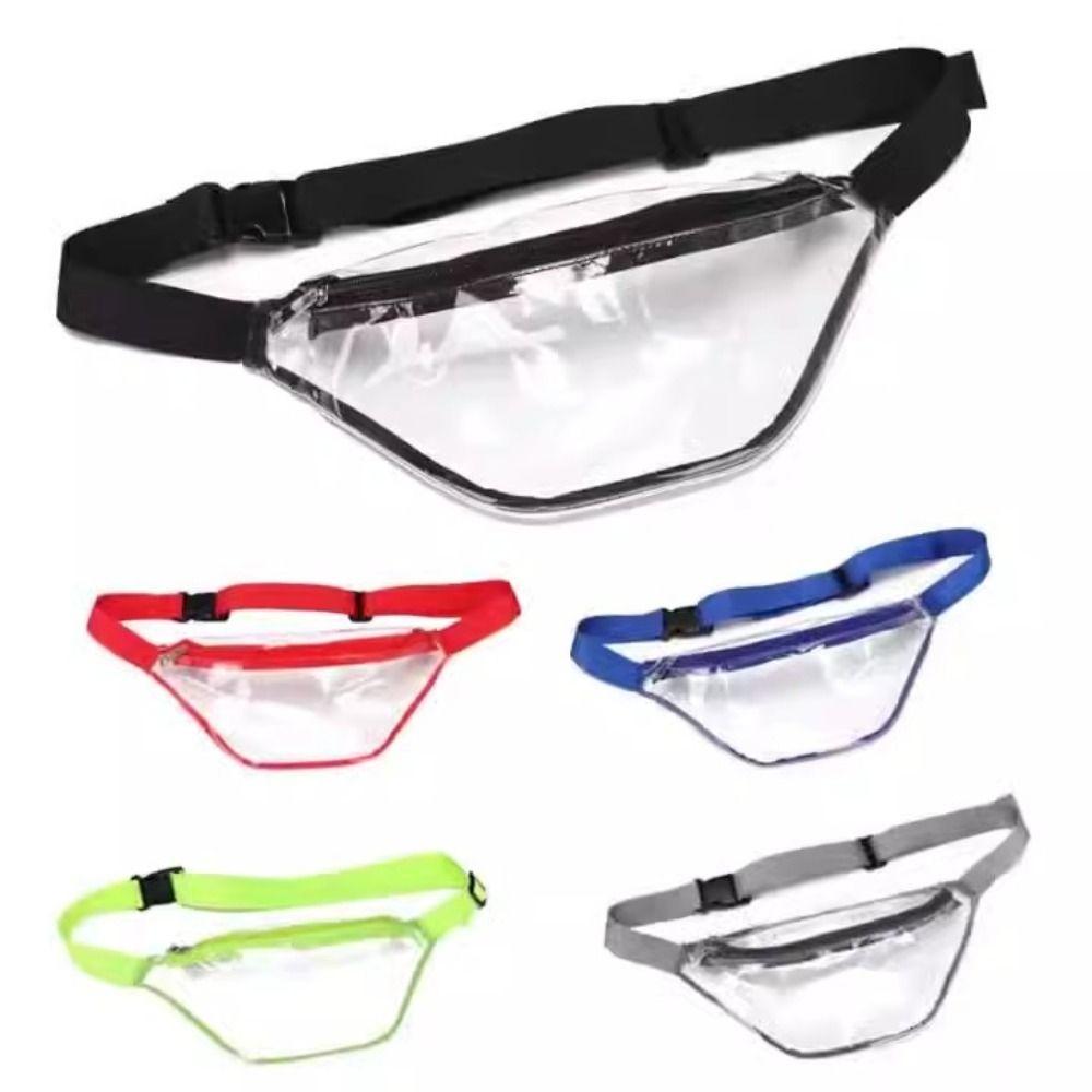 

PVC Fanny Pack Bag Floating Waist Pack Fashion Phone Pouch зелений