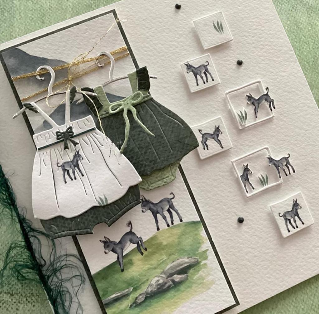 Stříhací šablony na šaty, ražební šablony, formy, kovové výseky sukní pro scrapbook, fotoalba, scrapbookové dekorace