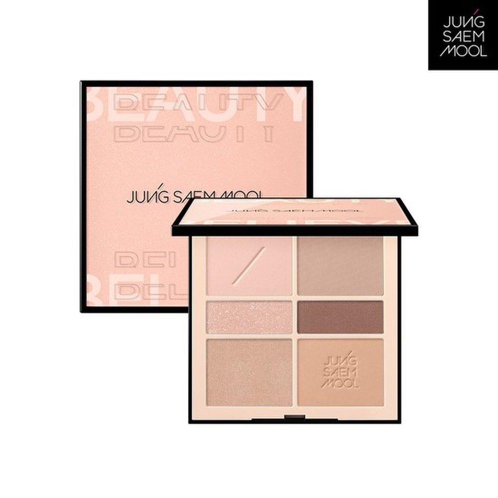 JUNG SAEM MOOL Artist Eye Palette Nude 15g + Artist Eye Palette Brush