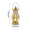 LED Oil Lamp Vintage Portable Hangable Battery Operated Electric KeroseneLantern for Home Living Room Bedroom Table Centerpiece