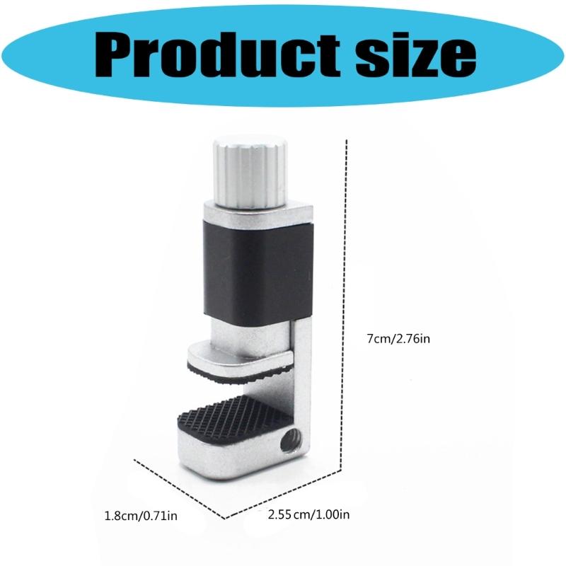 Ergonomic Mobile Device Repair Clamp Fixture With Nonslip Rubber Pad Suitable For Screen Replacement And Frame Leveling