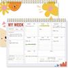 Weekly Planner Notepad 8.5x11 Inch – 52 Sheets Undated Desk Planner Pad for Weekly To-Do List, Schedule & Notes – Productivity Organizer for
