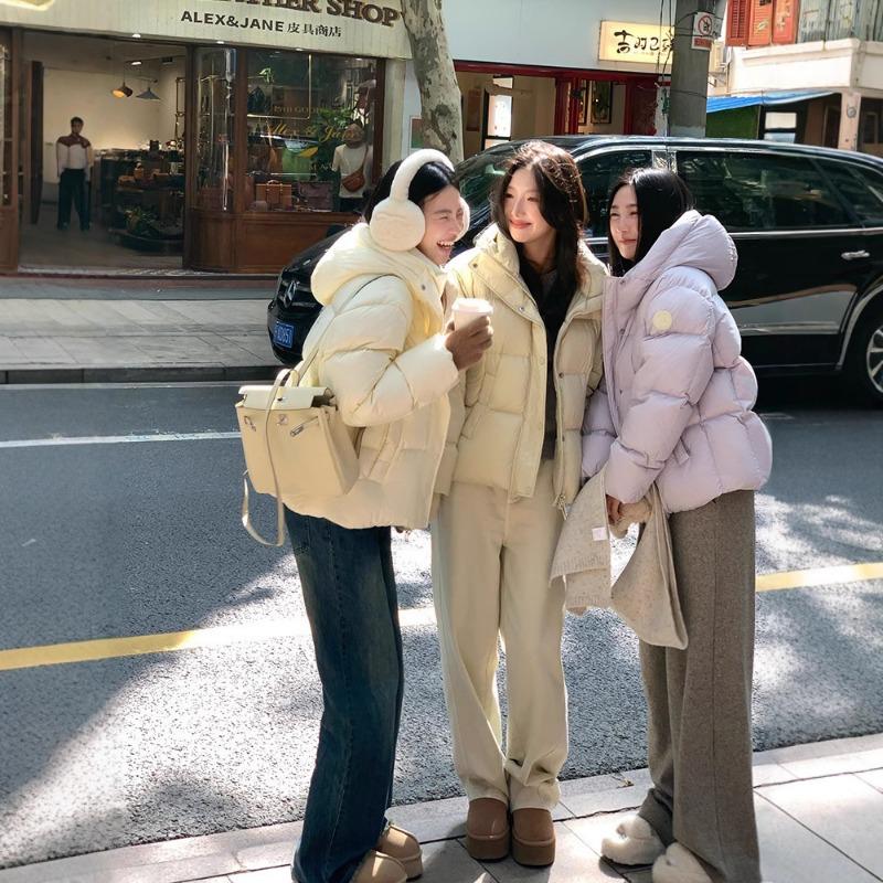 Winter Short Down Cotton-padded Clothes Women's Winter New Small Bread Clothes Puffs Thickened Cotton-padded Jacket