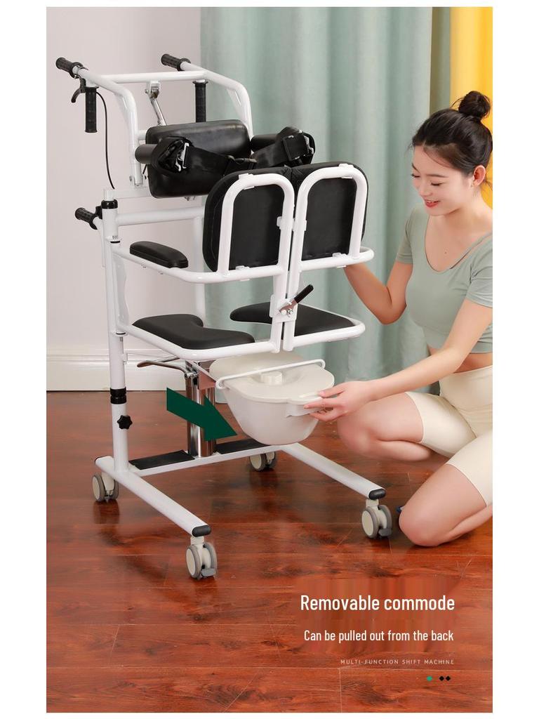 Hydraulic Transfer and Lifting Device for Elderly and Disabled Care