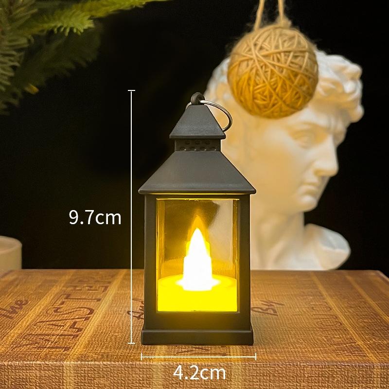 

Европейская ретро светодиодная портативная электронная лампа-свеча для украшения спальни, прикроватной тумбочки и настольного декора One Size