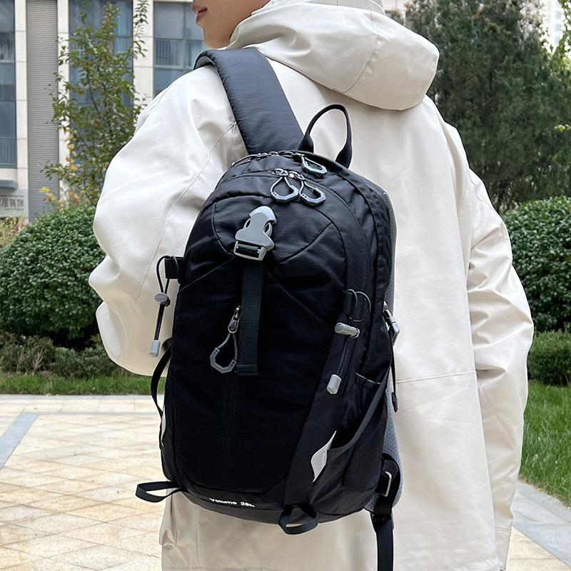 Schoolbag Outdoor Mountaineering Bag Lightweight Large Capacity Hiking Sports Backpack Men's and Women's Leisure Travel Versatile Backpack