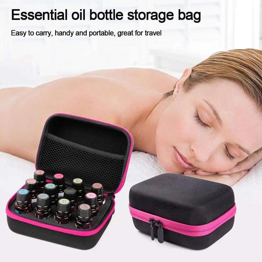 New Home Essential Oils Storage Portable Hard Shell Carrying Case Perfume Box Storage Bag Essential Oil Case