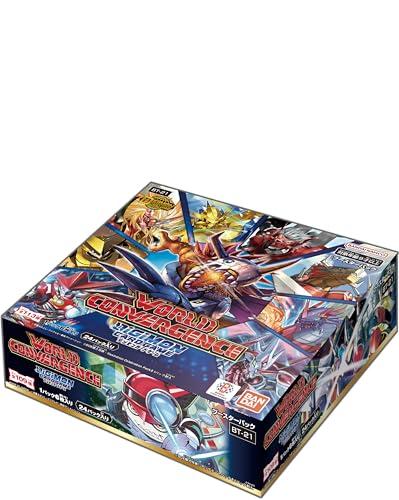 Bandai Digimon Card Game Booster Pack WORLD CONVERGENCE [BT-21] (BOX) 24 Packs
