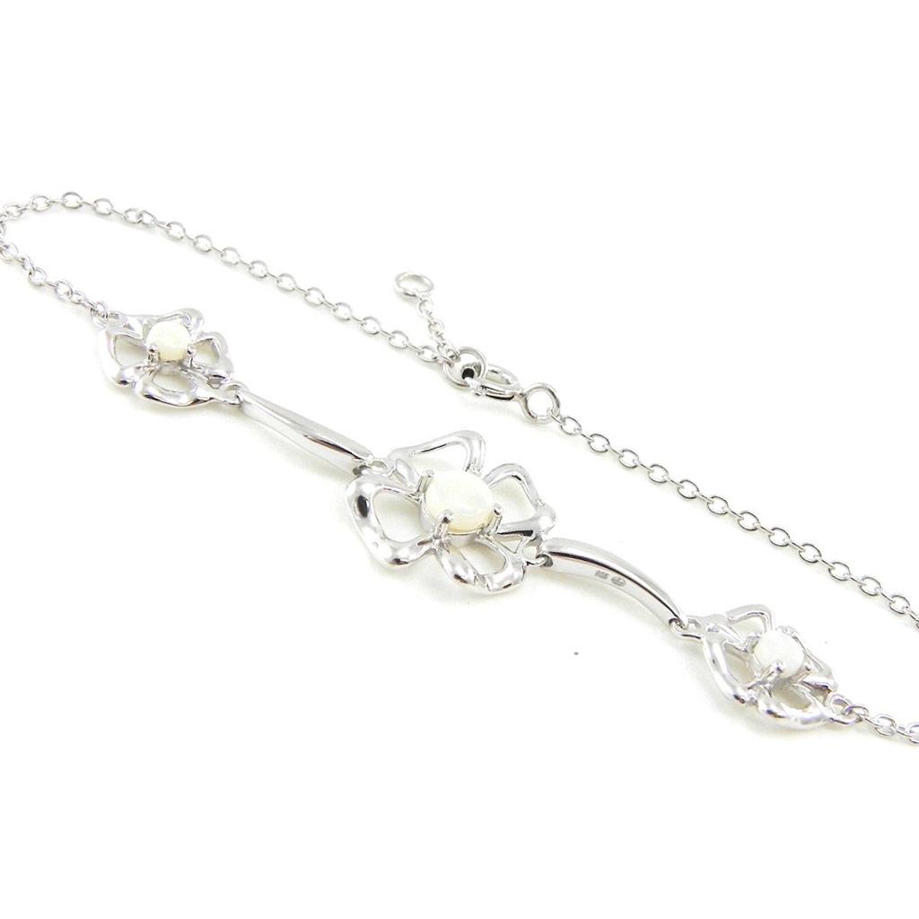 

Les Trésors De Lily [I8923] - Серебряный браслет Goddess Opal Белое серебро (покрытие родием) - 15 мм