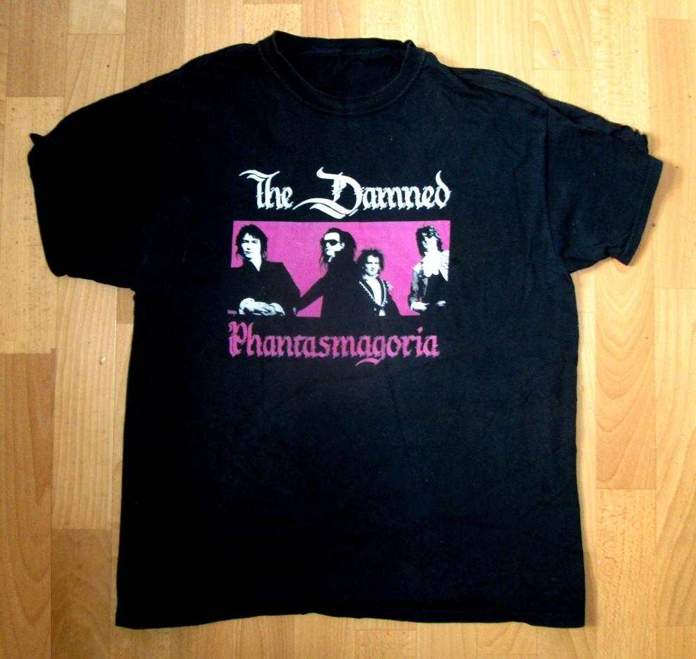 THE DAMNED Phantasmagoria Short Sleeve T Shirt Full Size S-5XL D201 Unisex T-Shirt L
