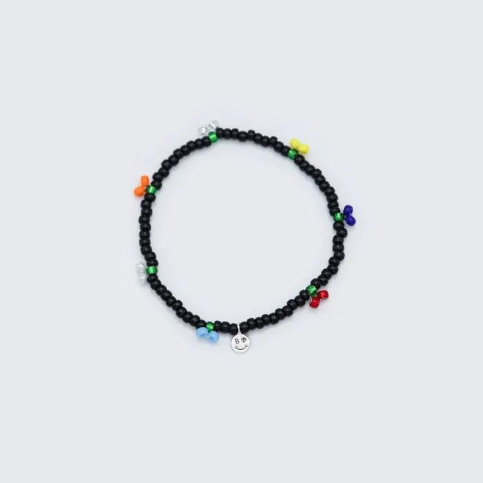 Cherry Festival Cute Beads Bracelet Mini Smile Charm Cute Cherry Beads Bracelet