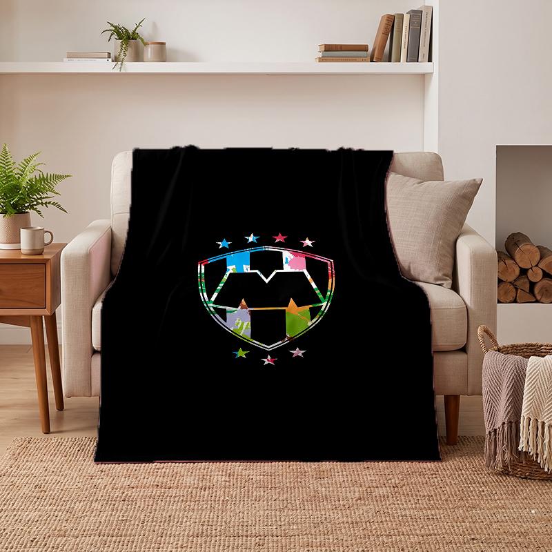 Club De Futbol Monterrey Soft Warm Flannel Blankets Comfortable Blanket for Home Decoration Gifting