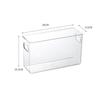 Food Grade Transparent Refrigerator Storage Box for Fresh Vegetables