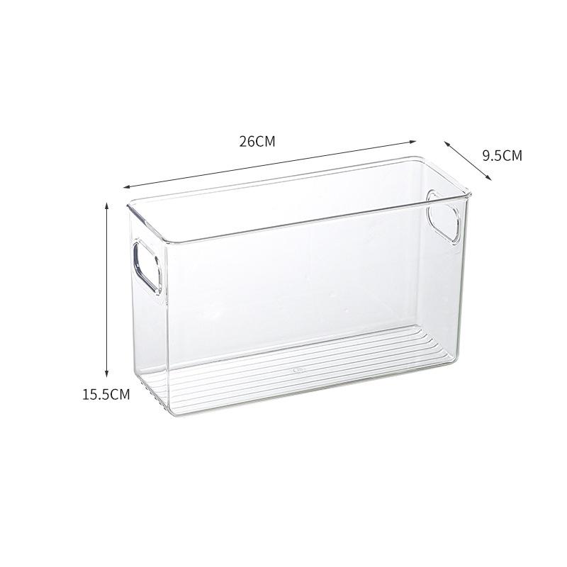 Food Grade Transparent Refrigerator Storage Box for Fresh Vegetables