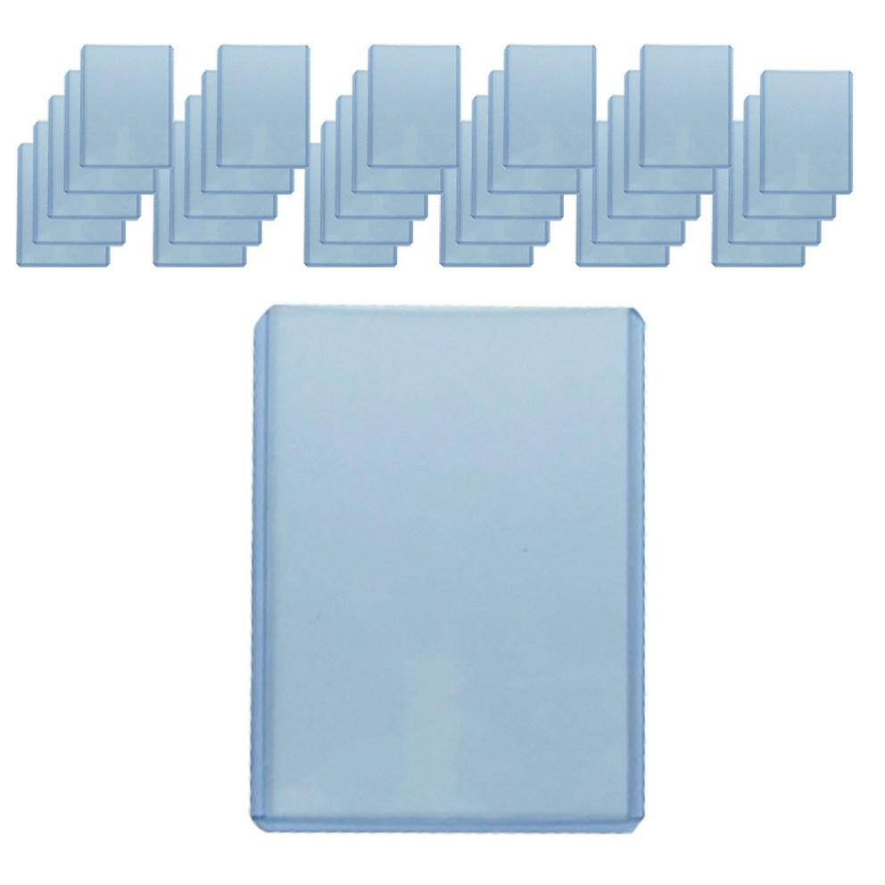 Hard top-loader plastic photo card holder 30p