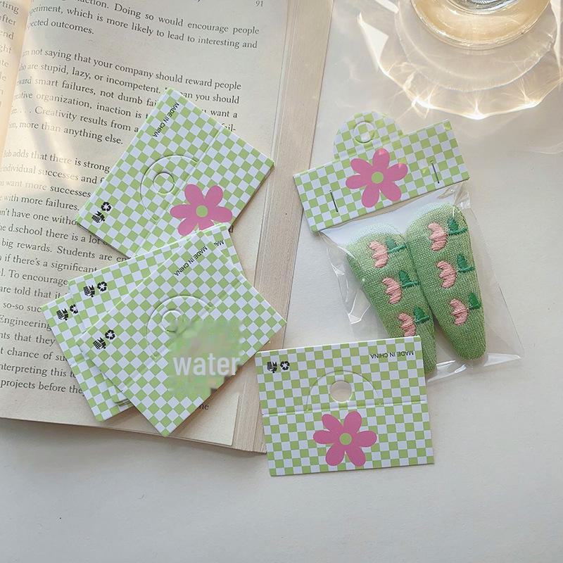 Korean Cute Children's Hair Accessories Packaging Card