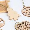 Hölzerne Weihnachtsbaumdekorationen, hängende Ornamente, Weihnachtsdekoration Anhänger