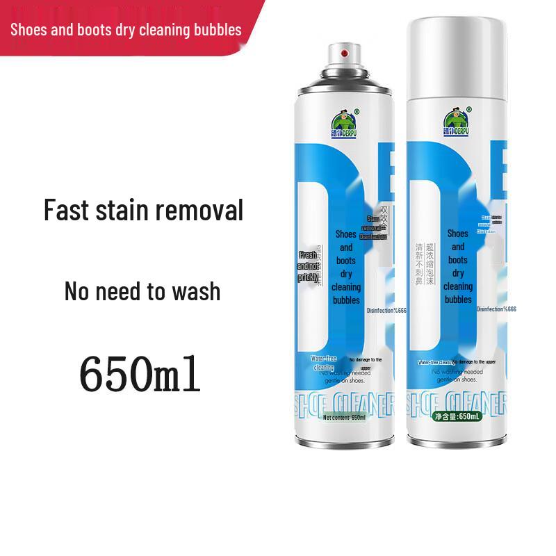 Пена для химчистки обуви и ботинок Depu (2-Pack)