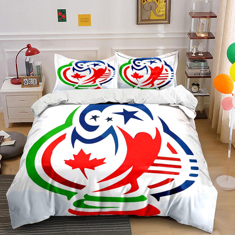 

Maple leaf, stars, swooshes. Bedding sets Duvet cover sets Duvet covers Pillowcases(1 * Duvet Cover 2 * Pillowcases, without duvet insert) 135x200cm