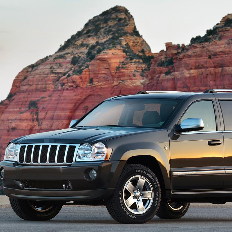 For Jeep Grand Cherokee 1999-2010 Left/Right Side Rearview Mirror Heated Rear View Mirror Glass