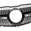 Front Bumper Grille Grills For Mercedes-Benz GLK Class X204 GLK260 GLK300 GLK350 2013 2014 2015 Facelift ABS Racing Grill