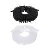 Elizabethan Ruffle Collar White Clown Collar Renaissance Victorian Neck Ruff Halloween for Women Girls