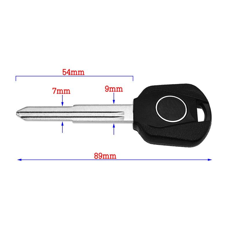 1 Pcs New Replace Tranponder Key Case Motorcycle Key Blanks Fit For Honda Motorcycle Universal Key Embryo New Upgrade