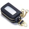 Portachiavi in Vera Pelle Uomo e Donna Borsa per Chiavi Auto Multifunzione Doppia Cerniera Custodia per Chiavi Moda Portachiavi per Casa da Donna