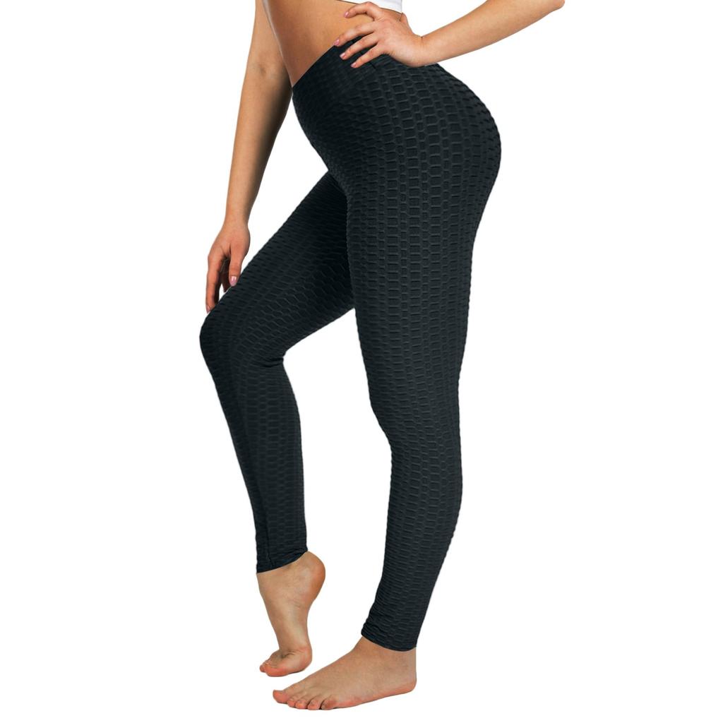 Leggings mit hoher Taille für Frauen, Po-Lift, unsichtbarer Bauch, weiche Yoga-Hose für Workout, sportliches Laufen