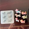 Silicone Keychain Molds Resin Jewelry Moulds Dog Shape Earring Molds Epoxy Resin Accessories for Making Accessories