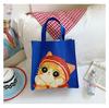 Trendy handbag bag souvenir cartoon capybara student large-capacity handbag storage bag