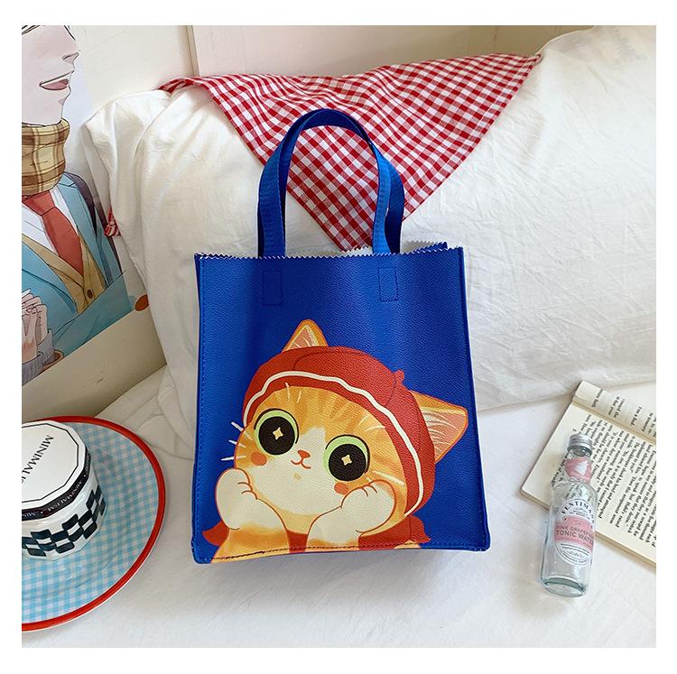 Trendy handbag bag souvenir cartoon capybara student large-capacity handbag storage bag