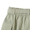 Rap Cotton Belted Cargo Mini Skirt Ar1Ws260