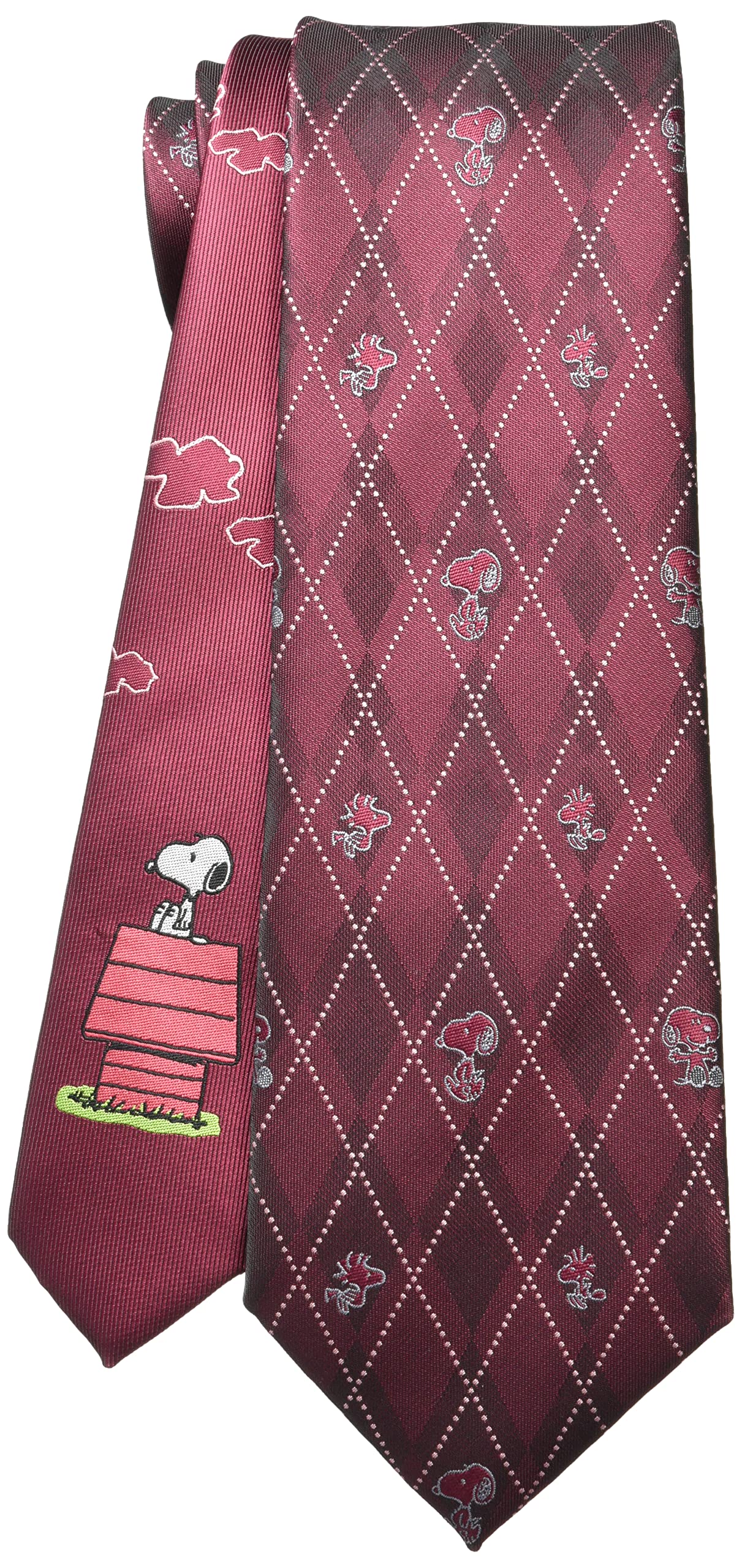 [Peanuts] Snoopy Necktie PND48162 Red SNOOPY Business Brand Necktie Gift
